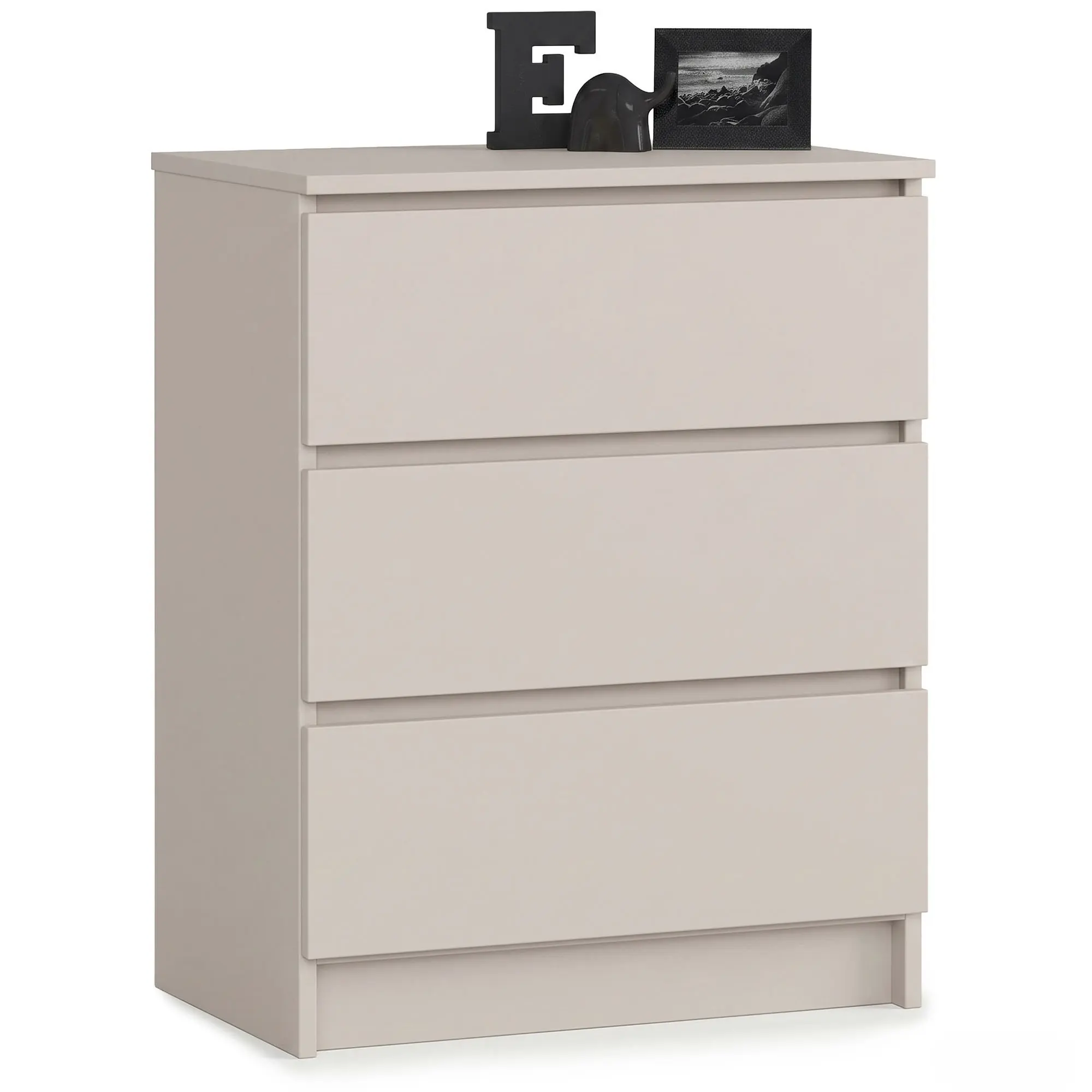 Ak furniture Komoda CLP K60 3SZ 60 cm kašmír