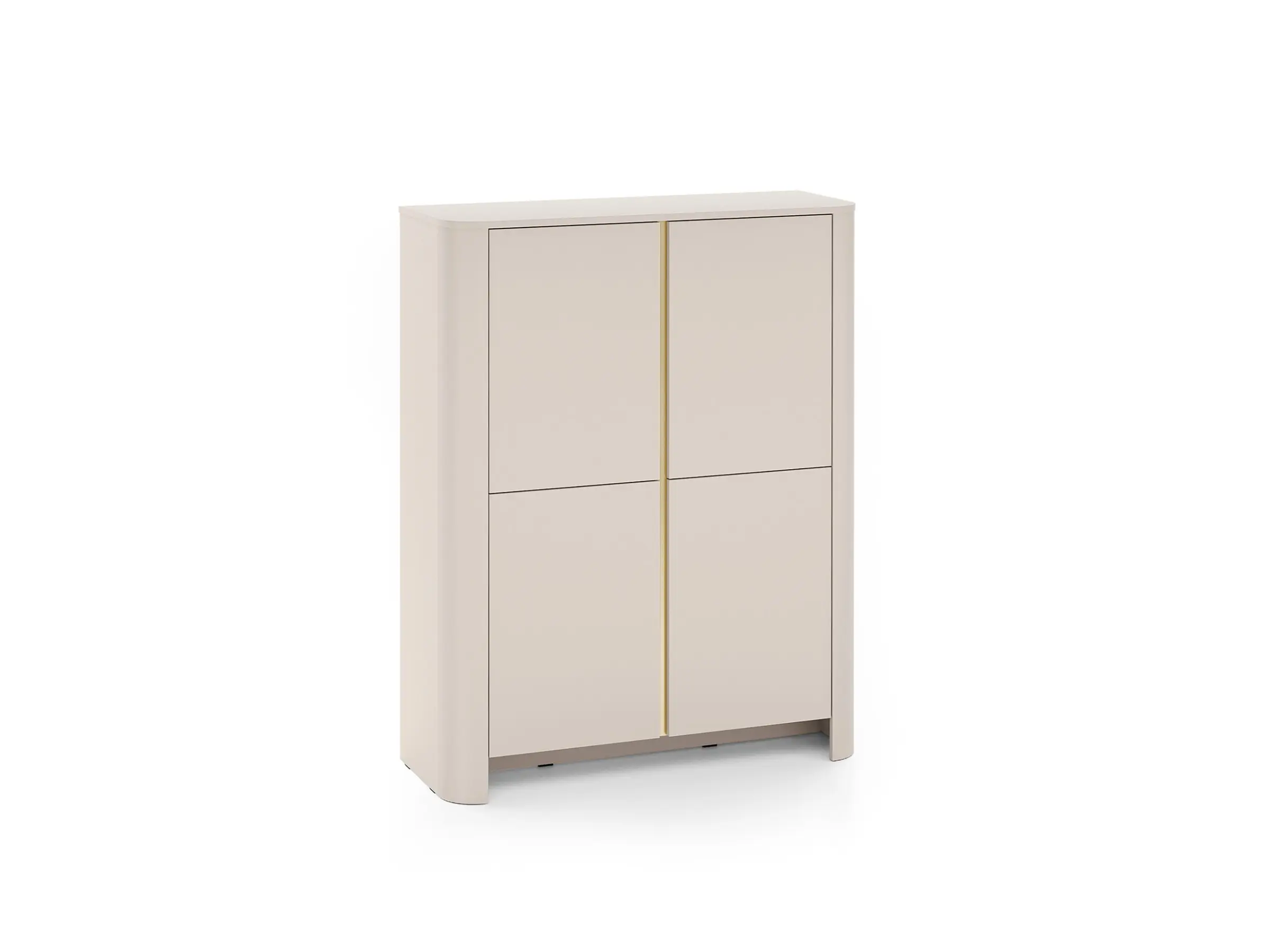 Piaski Komoda Bari 103 cm kašmírová