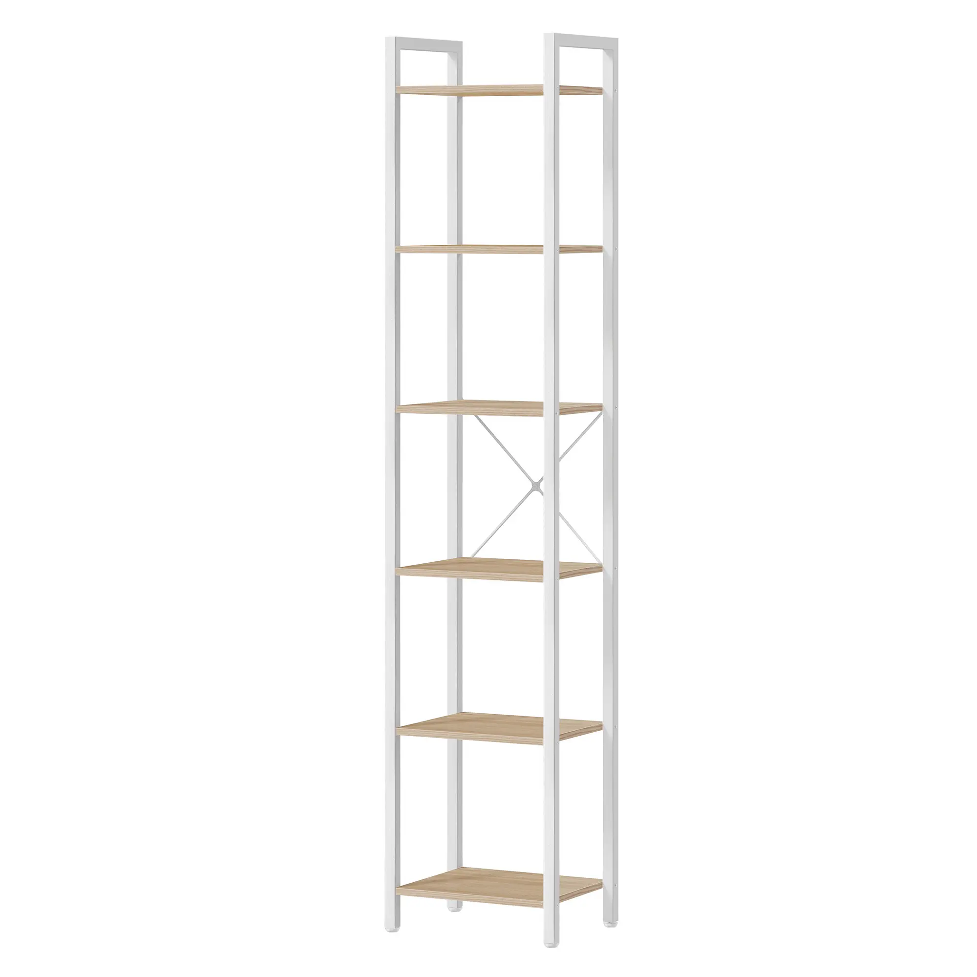 SONGMICS Regál Vasagle Moury 40 cm hnědý/bílý