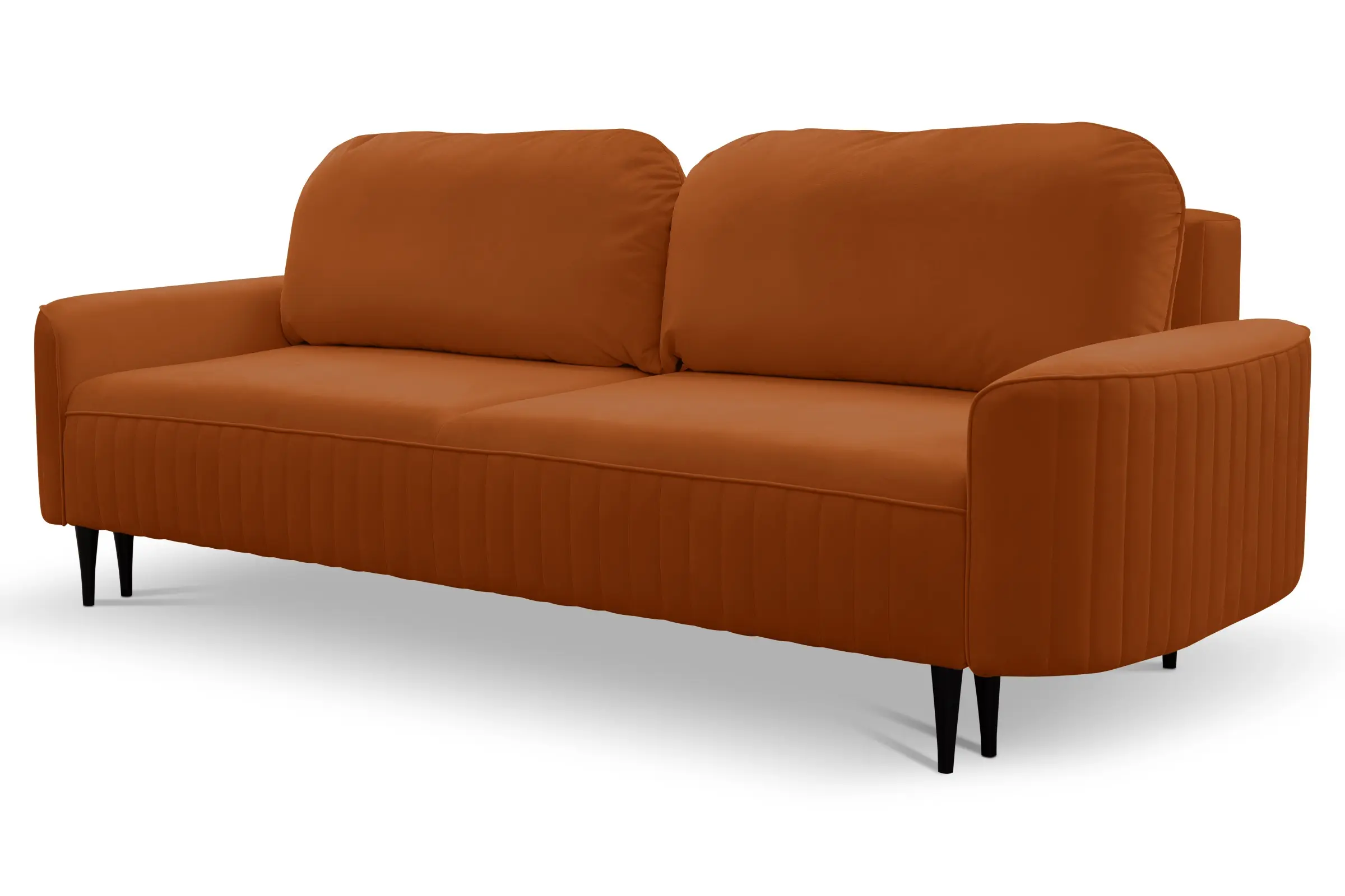 Laski Rozkládací pohovka Vena 244 cm Velluto 33 oranžová