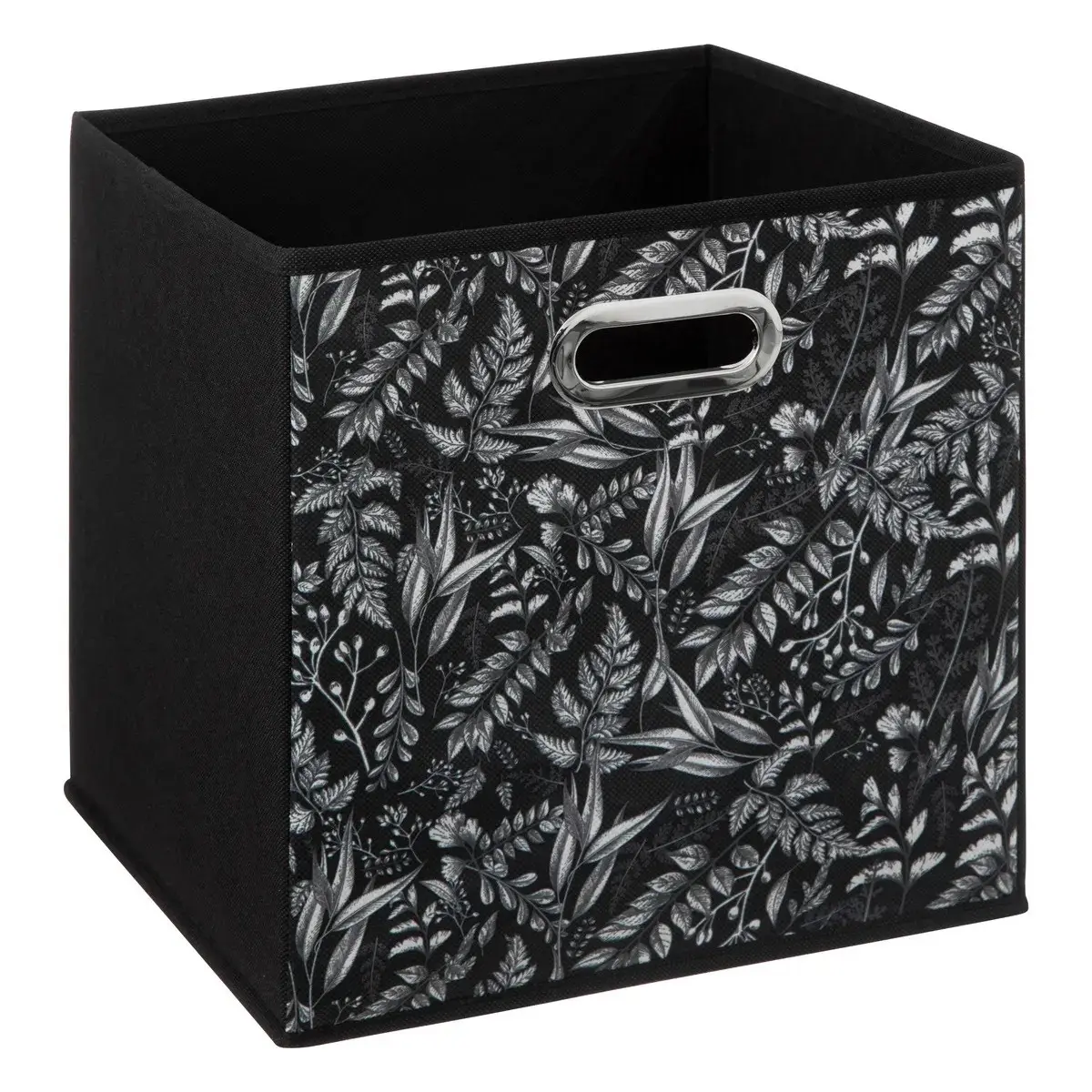 5five Simply Smart Úložný box ORGANIC 31x31 cm černý
