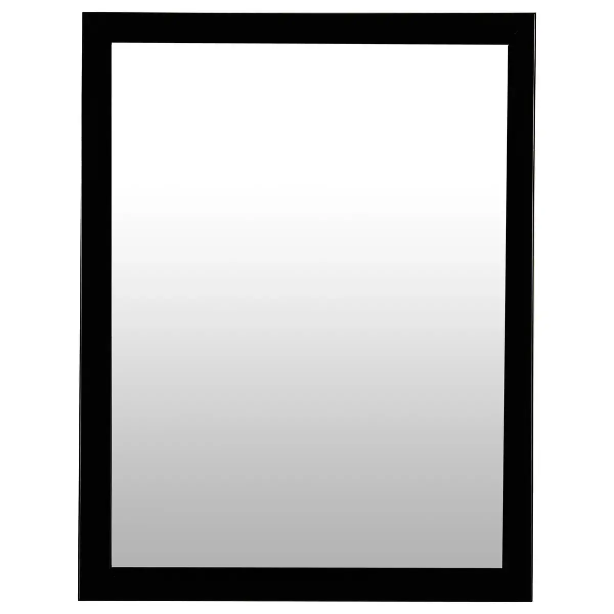 5five Simply Smart Koupelnové zrcadlo BASIC 34x44 cm černé