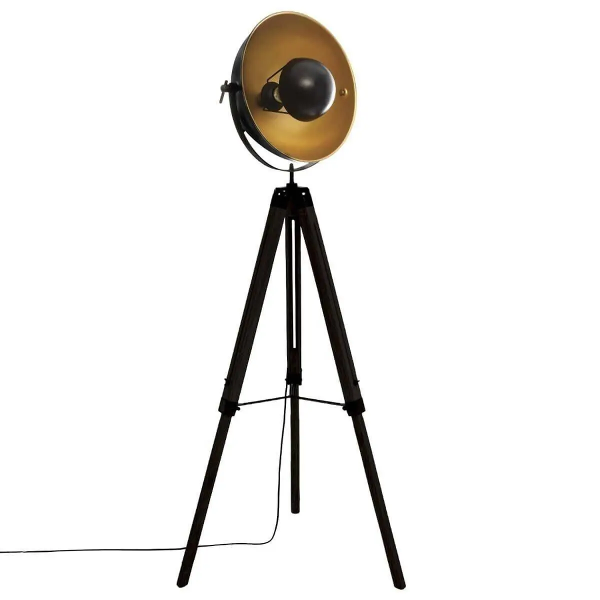 ATMOSPHERA Stojací lampa Lahti 156,5 cm černá
