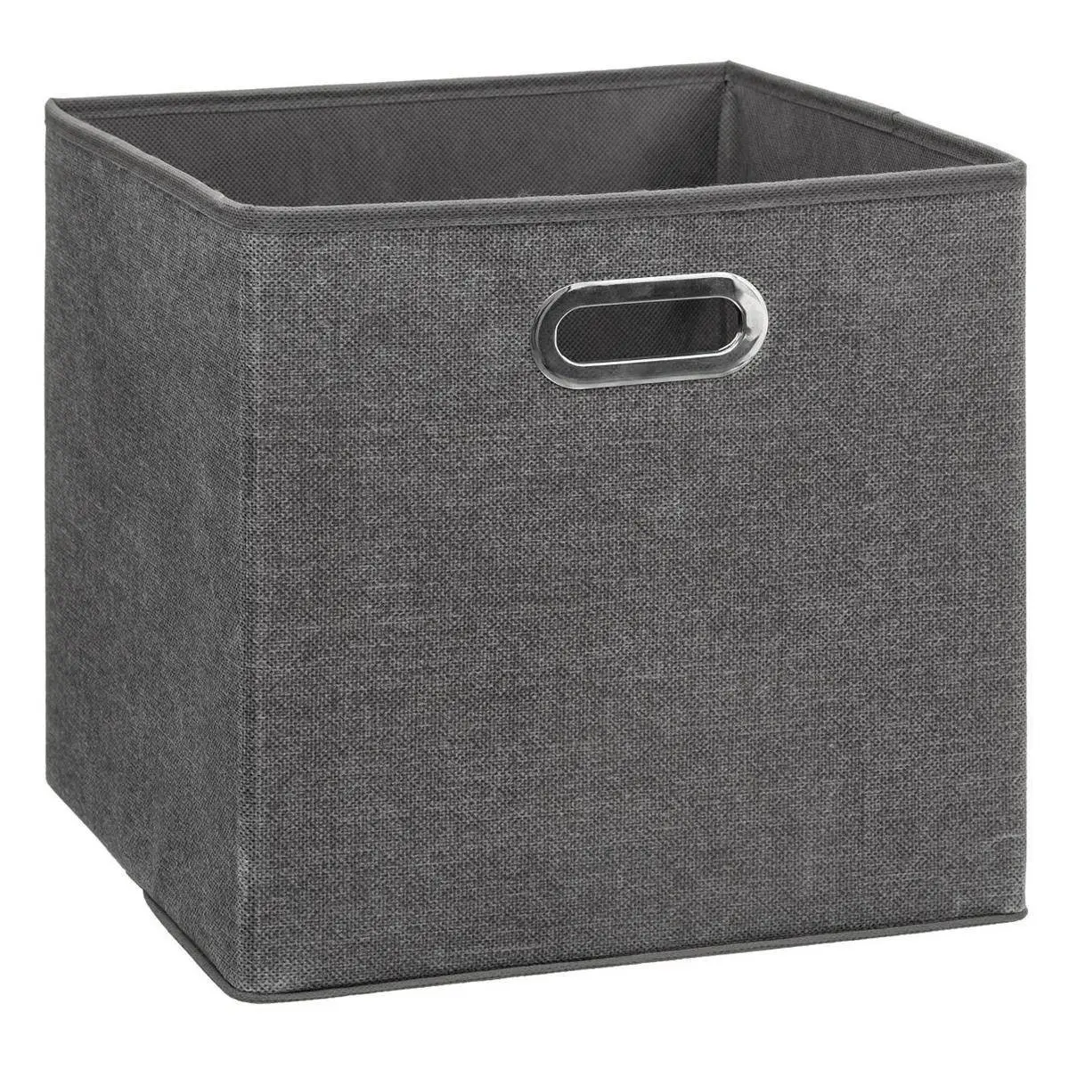 5five Simply Smart Úložný textilní box FATIM 31 cm tmavě šedý
