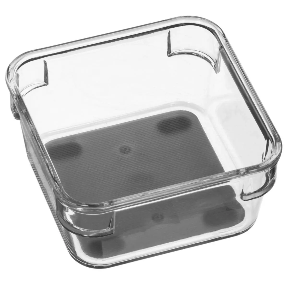 5five Simply Smart Organizátor pro drobné předměty pro zásuvky, 9x9 cm, čtvercový šedá 146498A