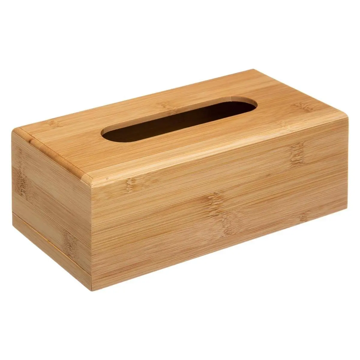 5five Simply Smart Krabička na kapesníky, bambus, 25 x 13 x 8,5 cm hnědá 161047-jja