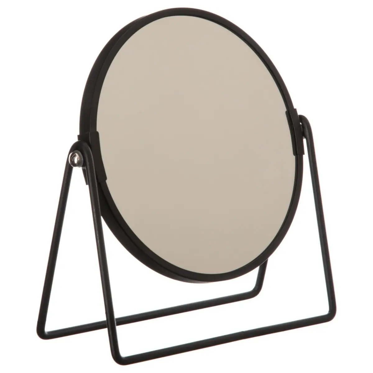 5five Simply Smart Kosmetické zrcátko, stojící, sklopné, O17 cm, černé černá 140834J
