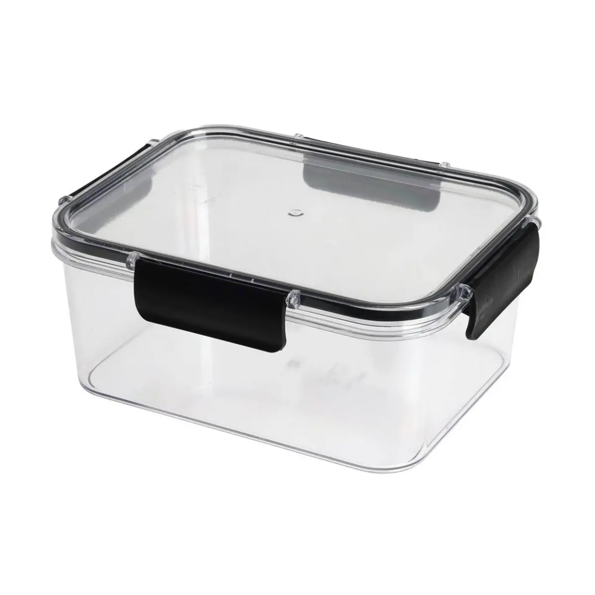 EH Excellent Houseware Dóza na potraviny s víkem, plast, 1800 ml transparentní 24001070