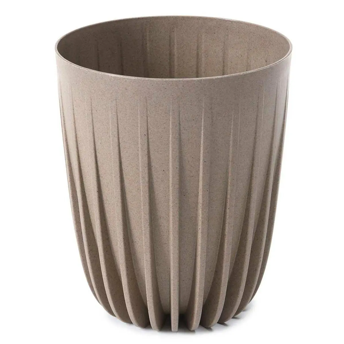 HowHomely Květináč STRIPPED ECO I 39 cm latte
