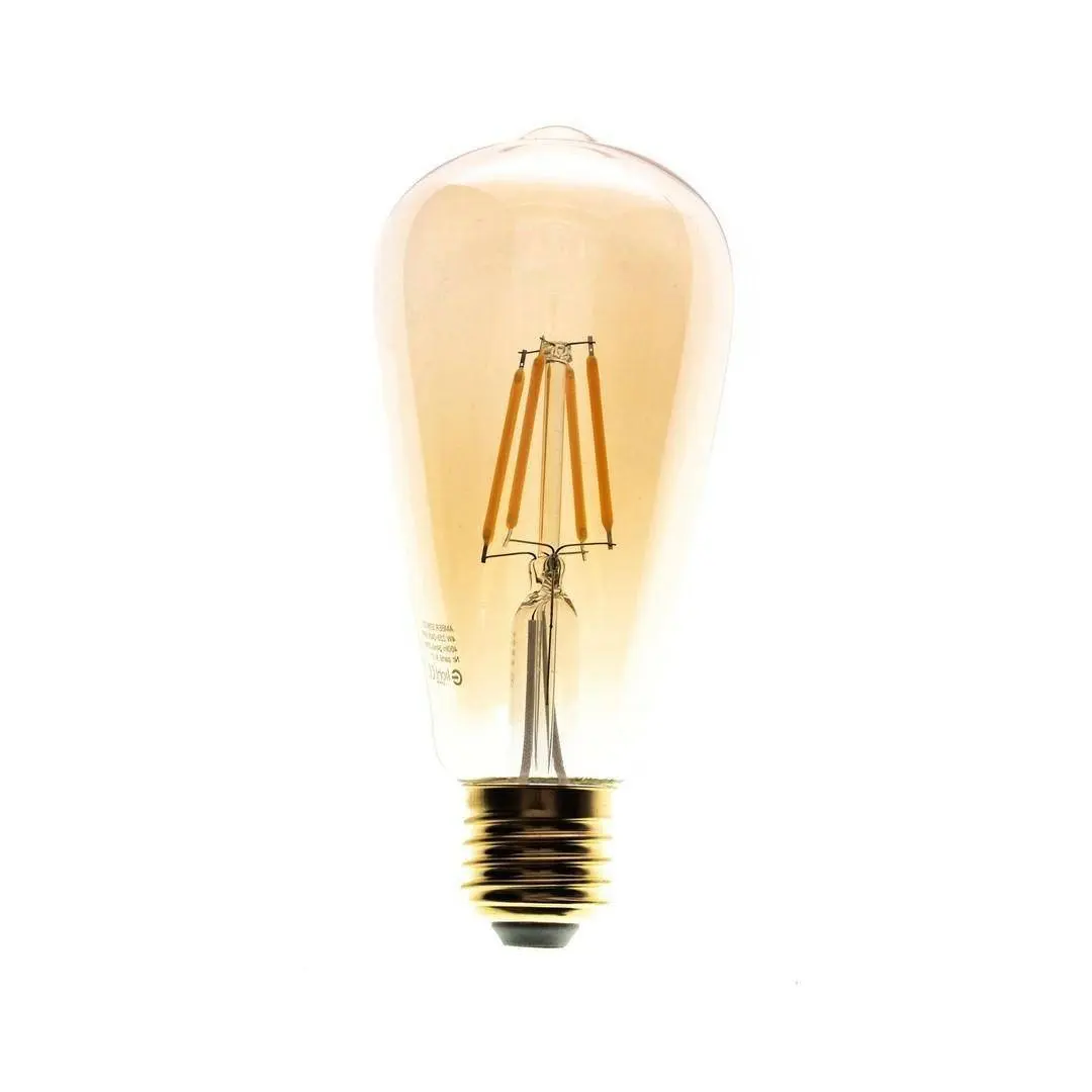 Eko-light LED žárovka PILAS ST64 teplá bílá