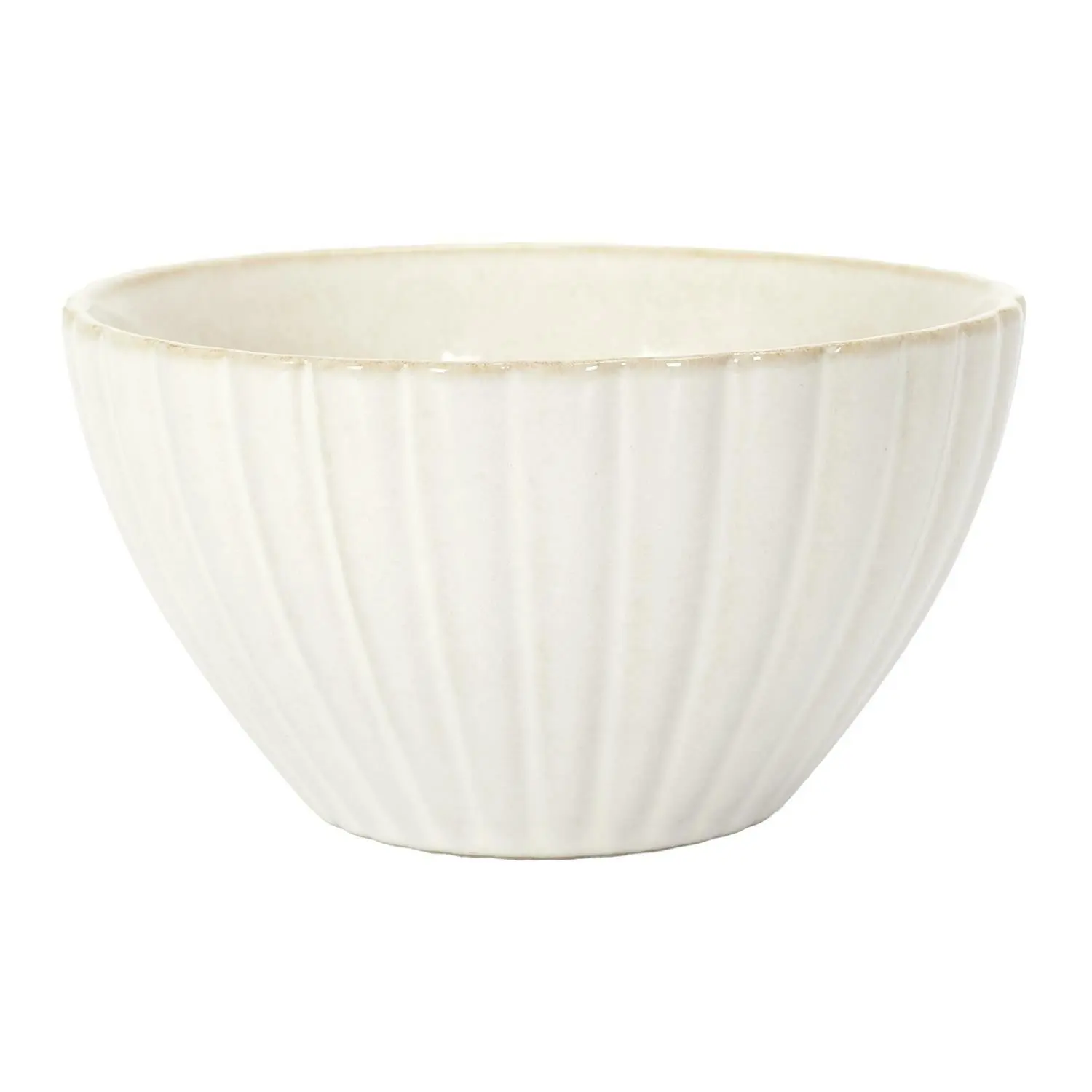 HowHomely Porcelánová miska EDEN 14,5 cm krémová