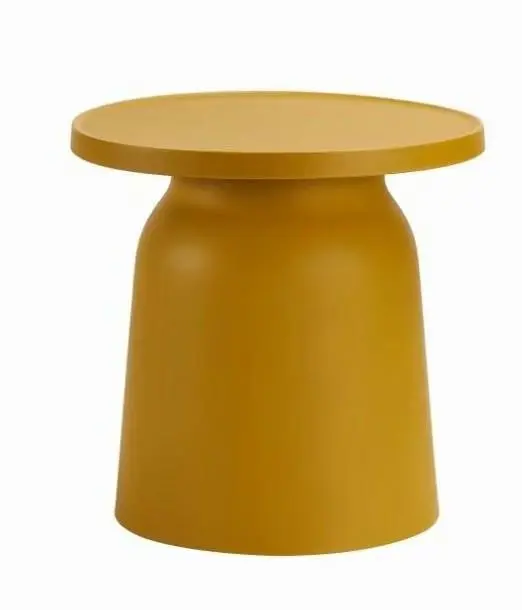 HowHomely Konferenční stolek OTTO 46 cm žlutý