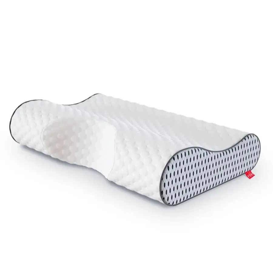 FDM Ergonomický polštář COMO CONTOUR POINT SPACE 50x33 cm bílý