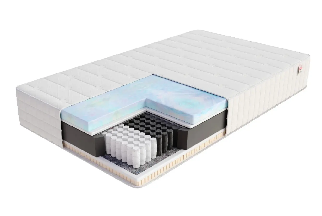 FDM Taštičková matrace Lumino 29 cm bílá, velikost