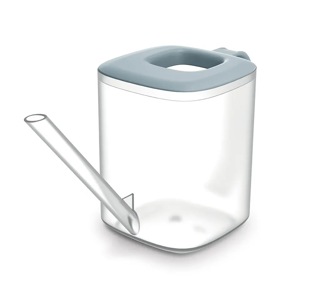 Prosperplast Plastová konvička TUBIOS transparentní/světle šedá, varianta 1,6 l