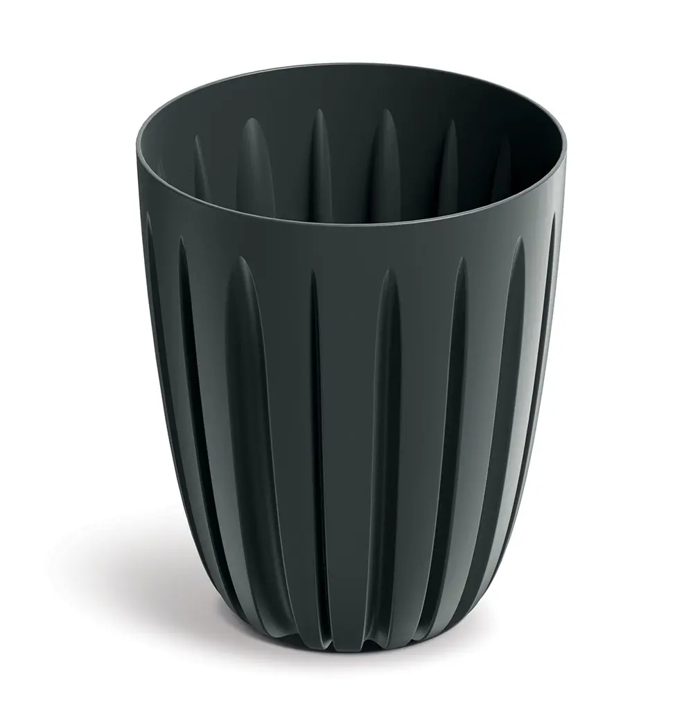 Prosperplast Květináč Warios grafitový, varianta 16,3 cm