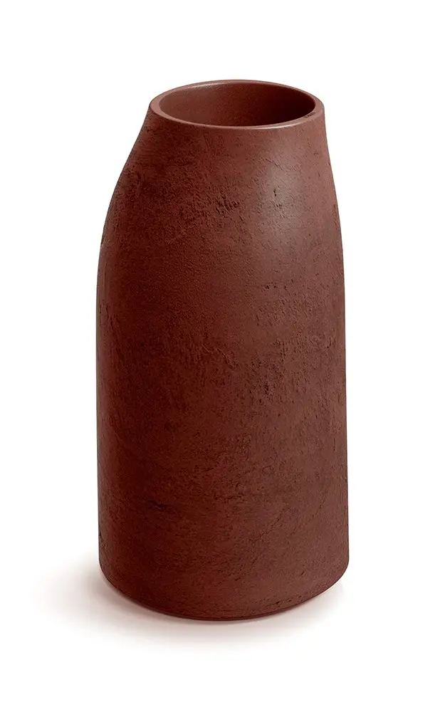 Prosperplast Plastový květináč EPOCCOS MIDLOS 38 cm červenohnědý