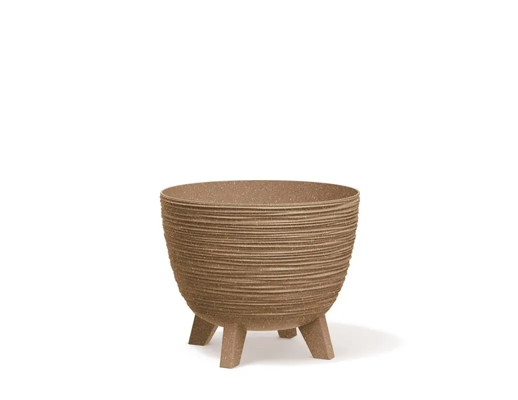 Prosperplast Květináč FURA I eco hnědý, varianta 29 cm