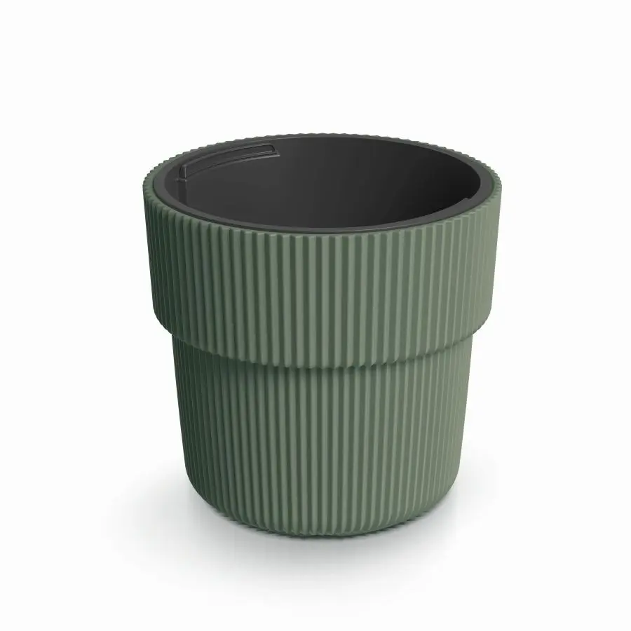 Prosperplast Květináč MILLA II tmavě zelený, varianta 29,9 cm