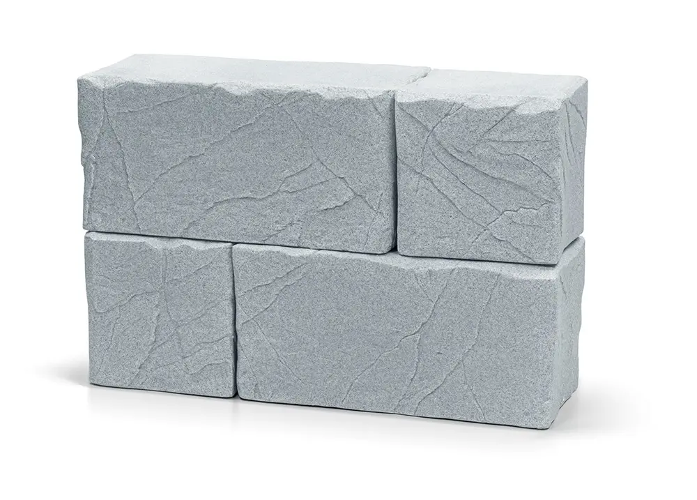 Prosperplast Sud na dešťovou vodu Stones Block 270 l světle šedý