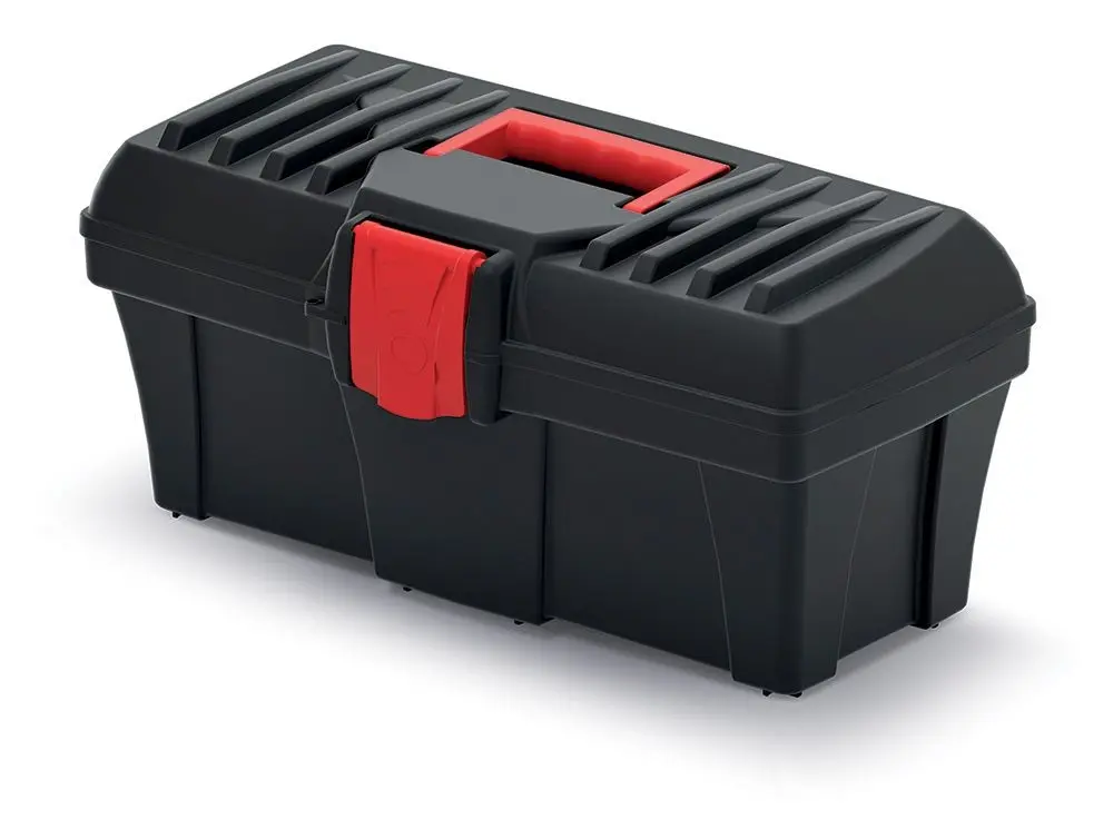 Prosperplast Plastový kufr na nářadí CALIDER 40 cm černo-červený