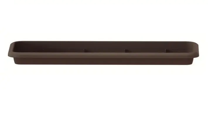 Prosperplast Miska pod truhlík UNIVERSAL tmavě hnědá, varianta 36,9 cm