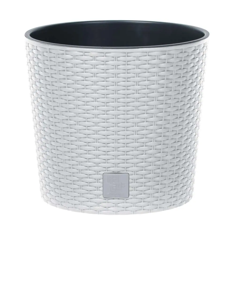 PROSPERPLAST - Kvetináč Rato Round 40cm biely