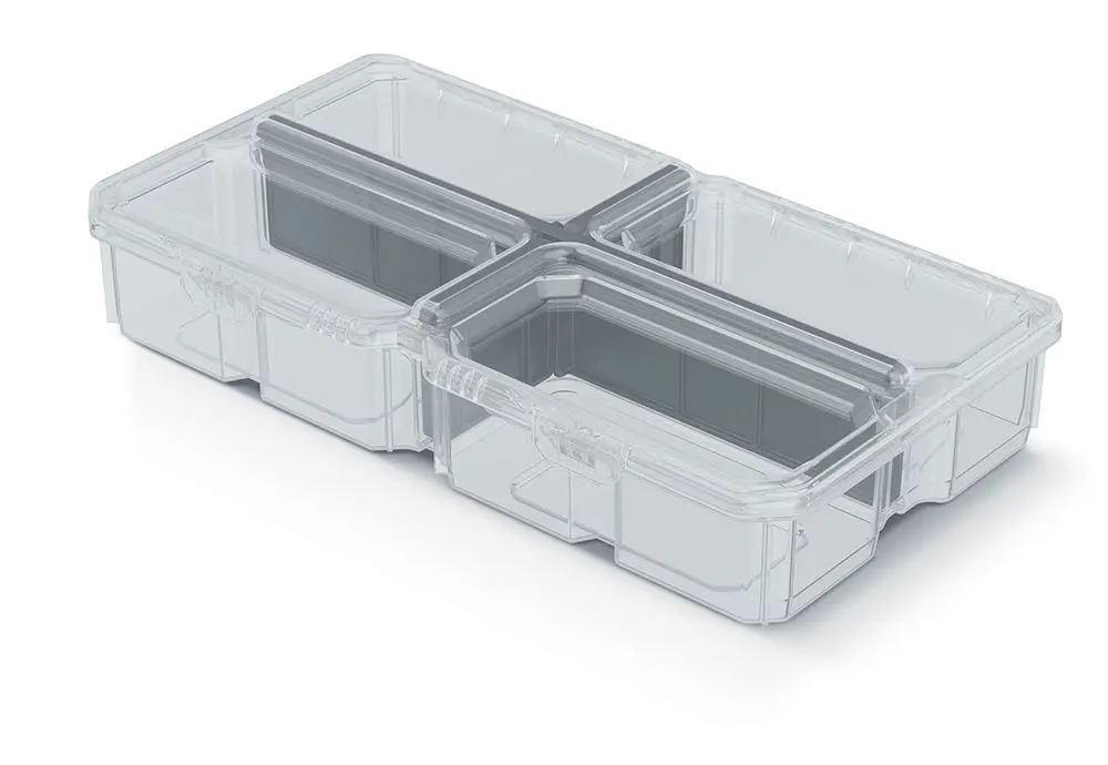 Prosperplast Organizér MESX BOX 28,5x15,8x5,7 cm transparentní