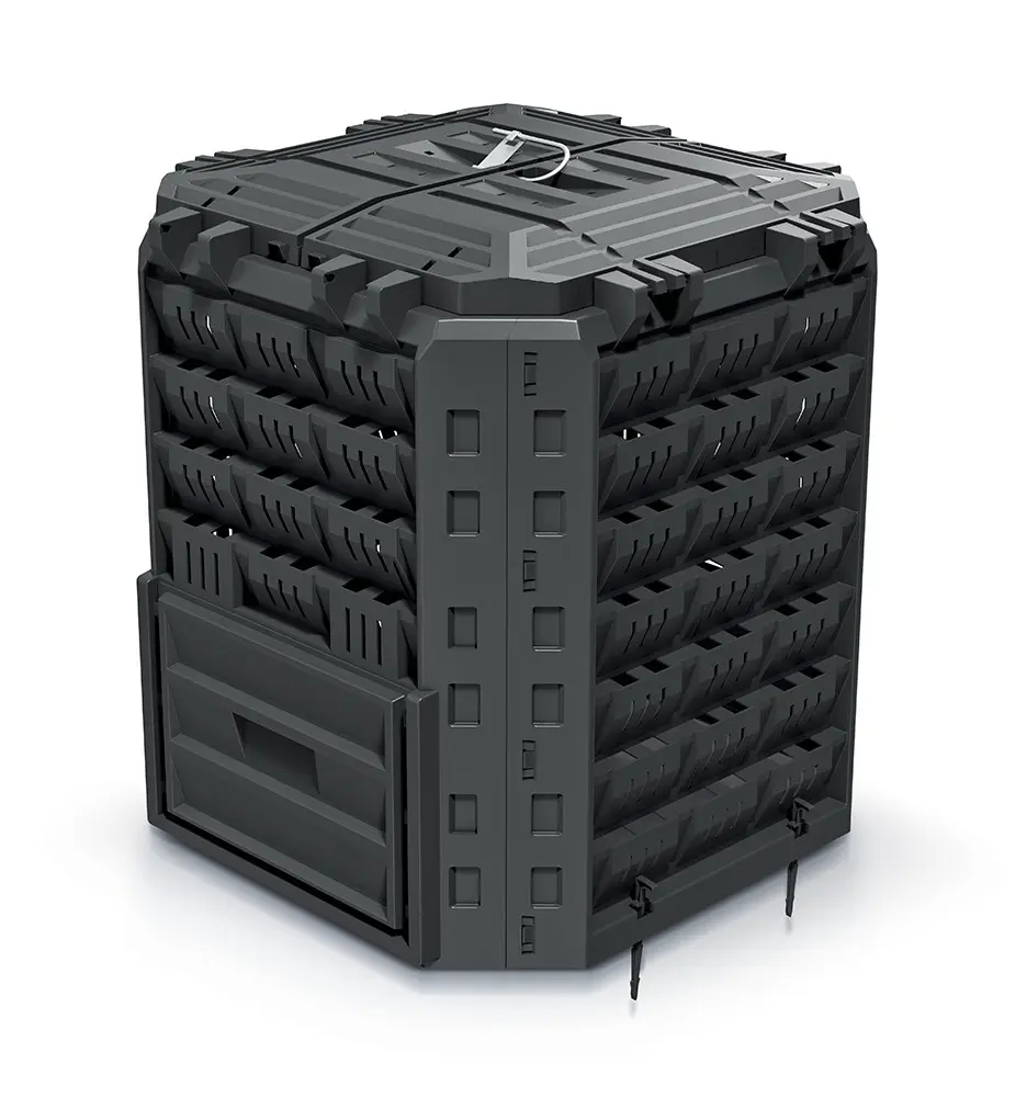 Prosperplast Kompostér COMPOBOXOS 350 l černý