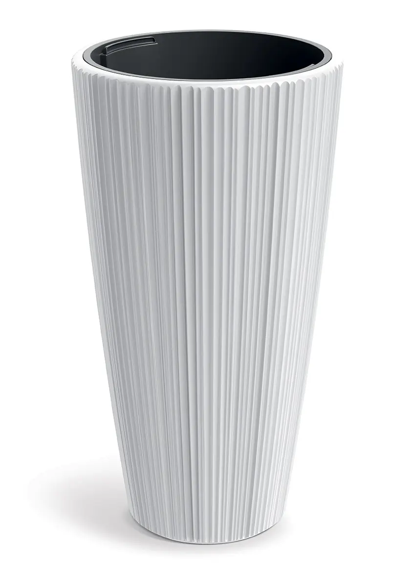 Prosperplast Plastový květináč OROS 39 cm bílý matný