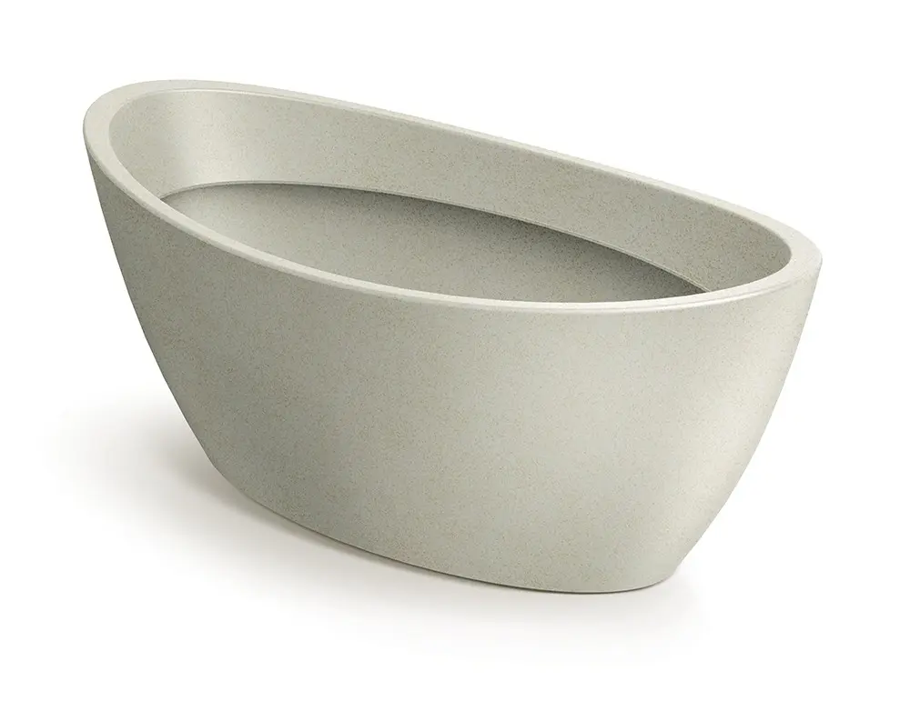 Prosperplast Květináč Arias Oval pískový, varianta 40 cm