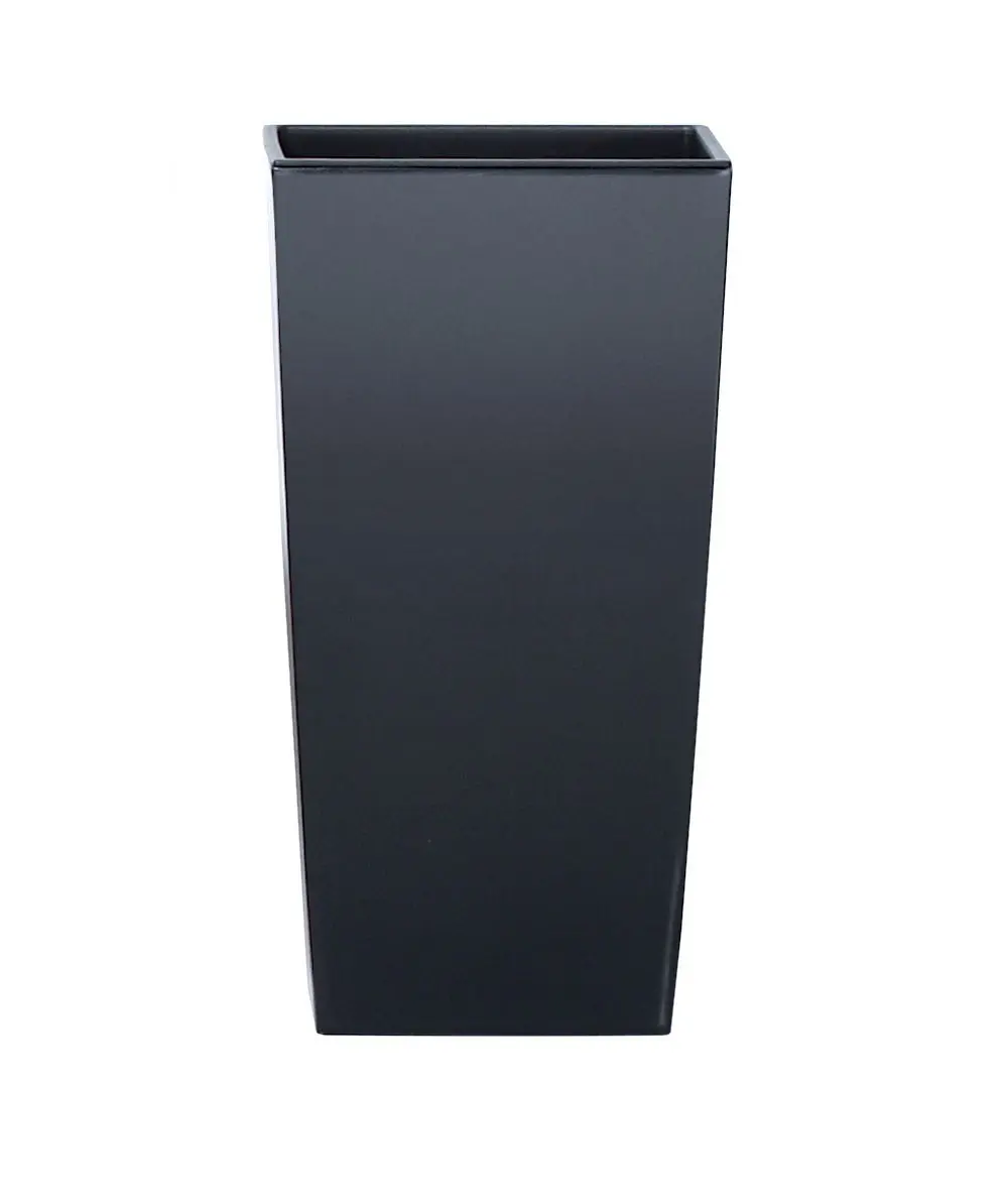 Prosperplast Květináč Urbi Large tmavě šedý, varianta 22 cm