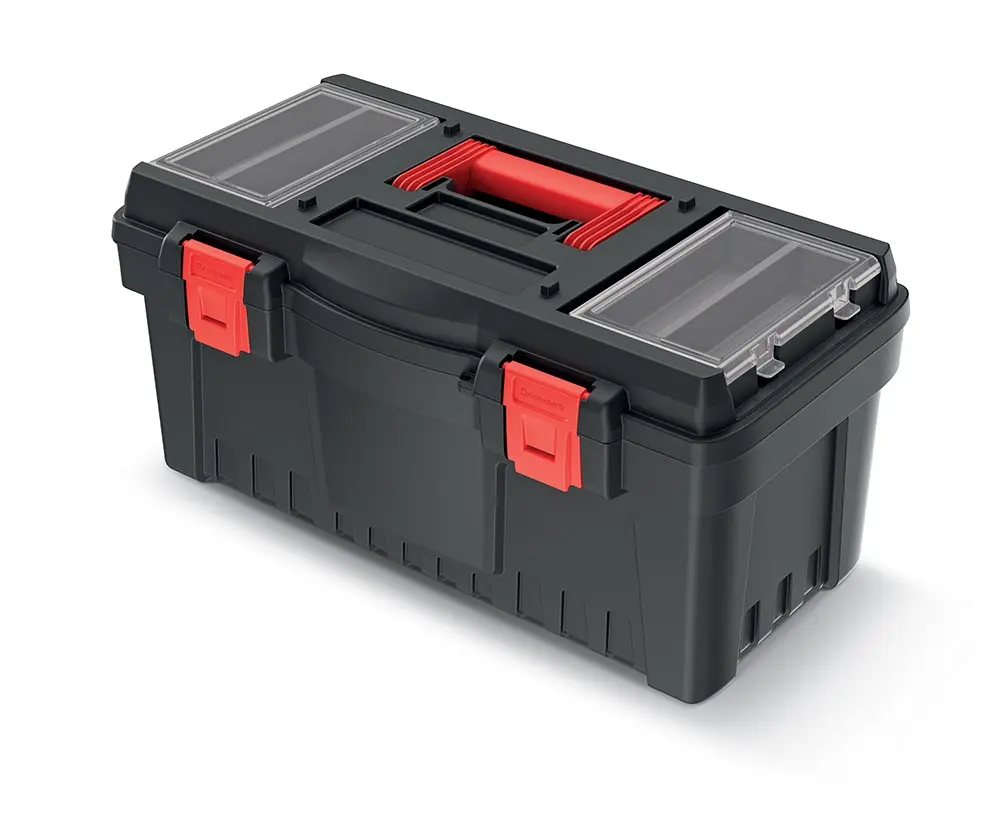 Prosperplast Kufr na nářadí DAKER 54,8x27,3x26 cm černý