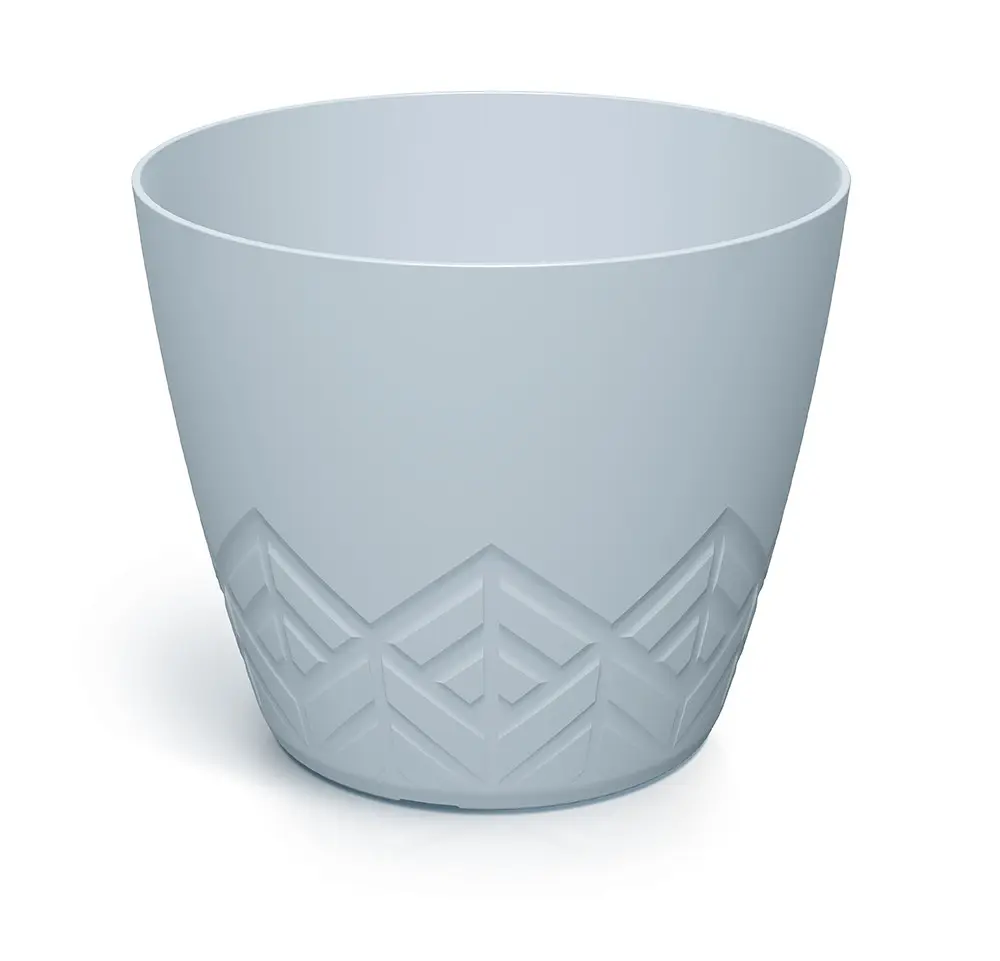 Prosperplast Květináč Areca šedý, varianta 13,8 cm