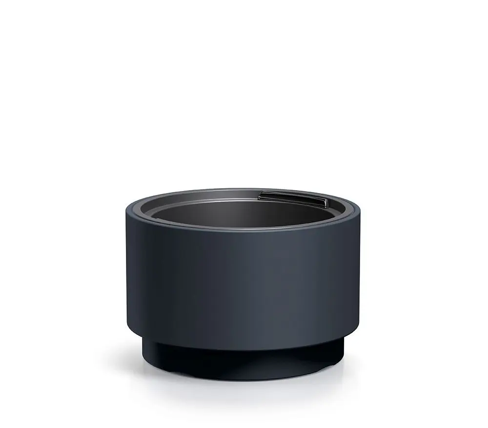 Prosperplast Květináč s vkladem HEOSO antracit, varianta 29,8 cm