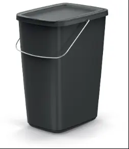 Prosperplast Odpadkový koš COMPACTO FLAS 25 L černý