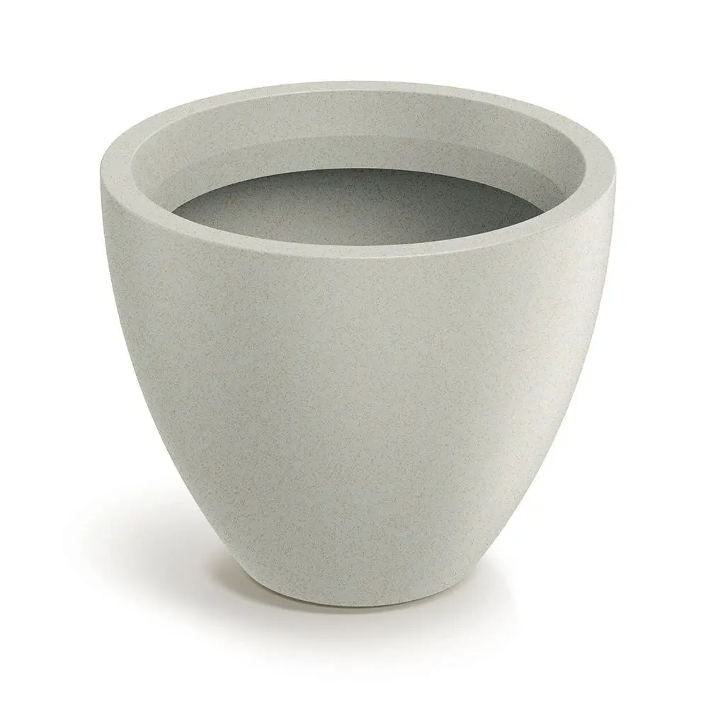 Prosperplast Plastový květináč MOLIOS ROUNDAS pískový, varianta 47 cm