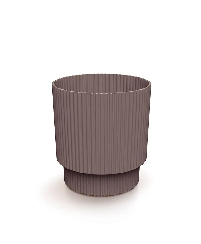 Prosperplast Květináč MILLA VII marsala, varianta 12,8 cm