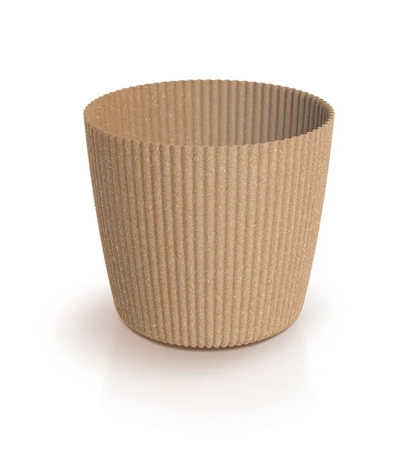 Prosperplast Květináč MILLA ROND ECO naturální, varianta 39 cm