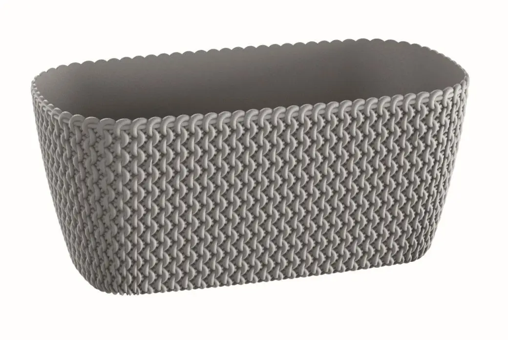 Prosperplast Truhlík SPOTY CASE šedý kámen, varianta 39,7 cm