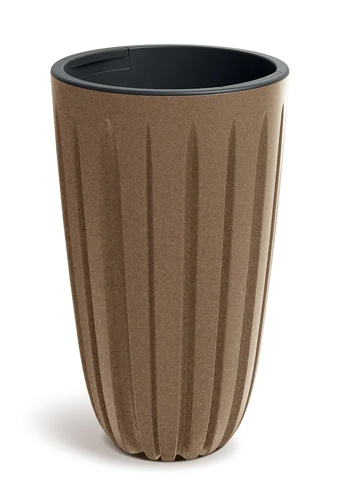 Prosperplast Plastový květináč Warios Eco Wood 29x50 cm přírodní