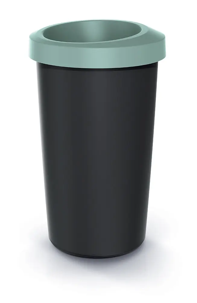 Prosperplast Odpadkový koš COMPACTO světle zelený/černý, varianta 35 l