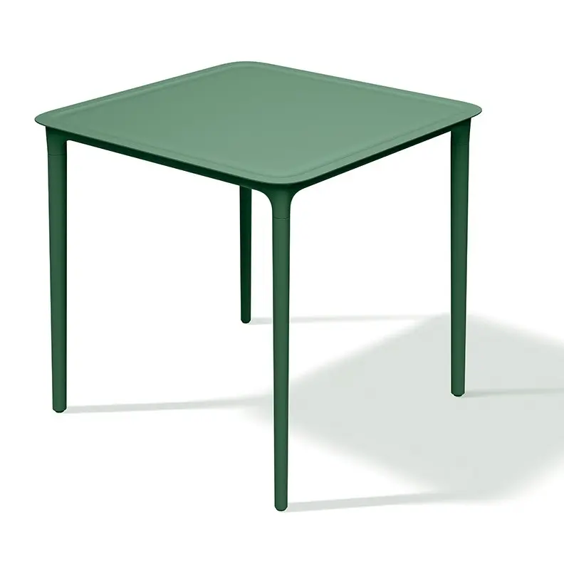 Prosperplast Zahradní jídelní stůl Rimos 77,5x77,5x74,5 cm zelený
