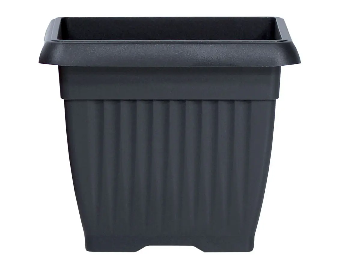 Prosperplast Květináč Terra antracit, varianta 30 cm