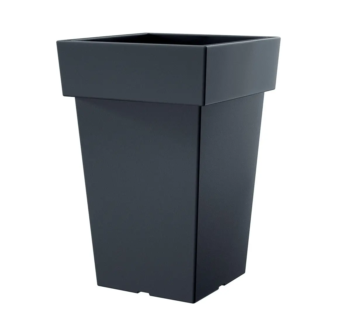 Prosperplast Květináč Lofly Sweet tmavě šedý, varianta 28,9 cm
