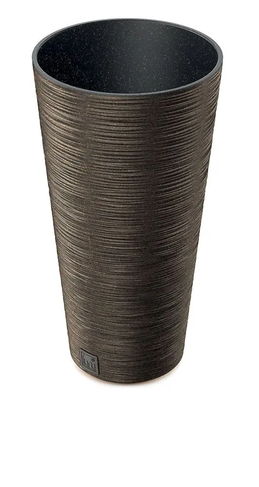 Prosperplast Květináč FUSU ECO kávový, varianta 25 cm