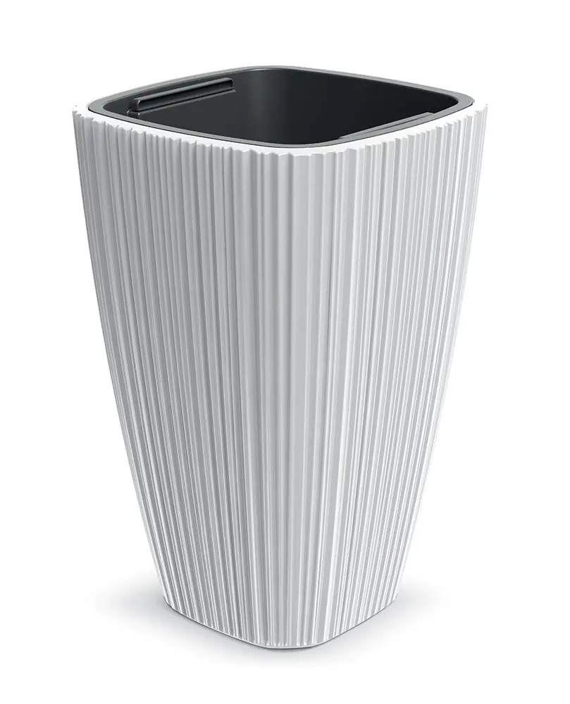 Prosperplast Plastový květináč OROS bílý, varianta 39 cm