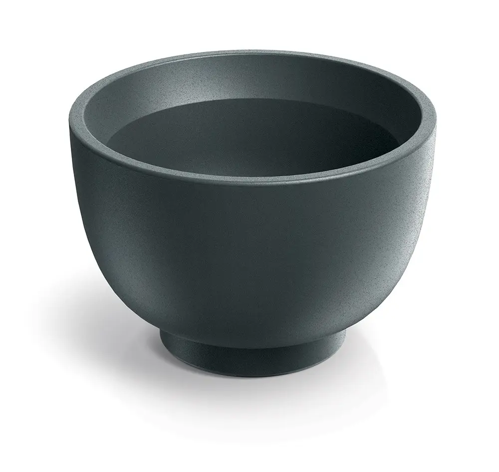 Prosperplast Květináč Vivos Round 40 cm grafit
