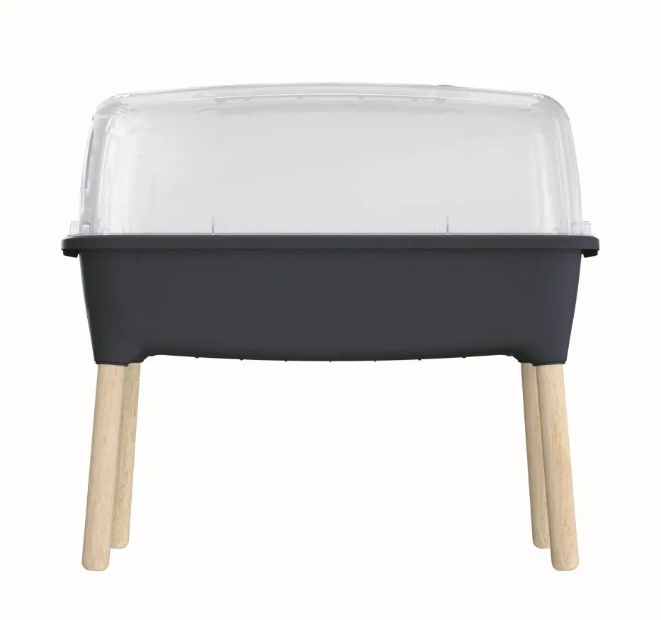 Prosperplast Sadbovač RESPA WOODER HIGH 78 cm antracit