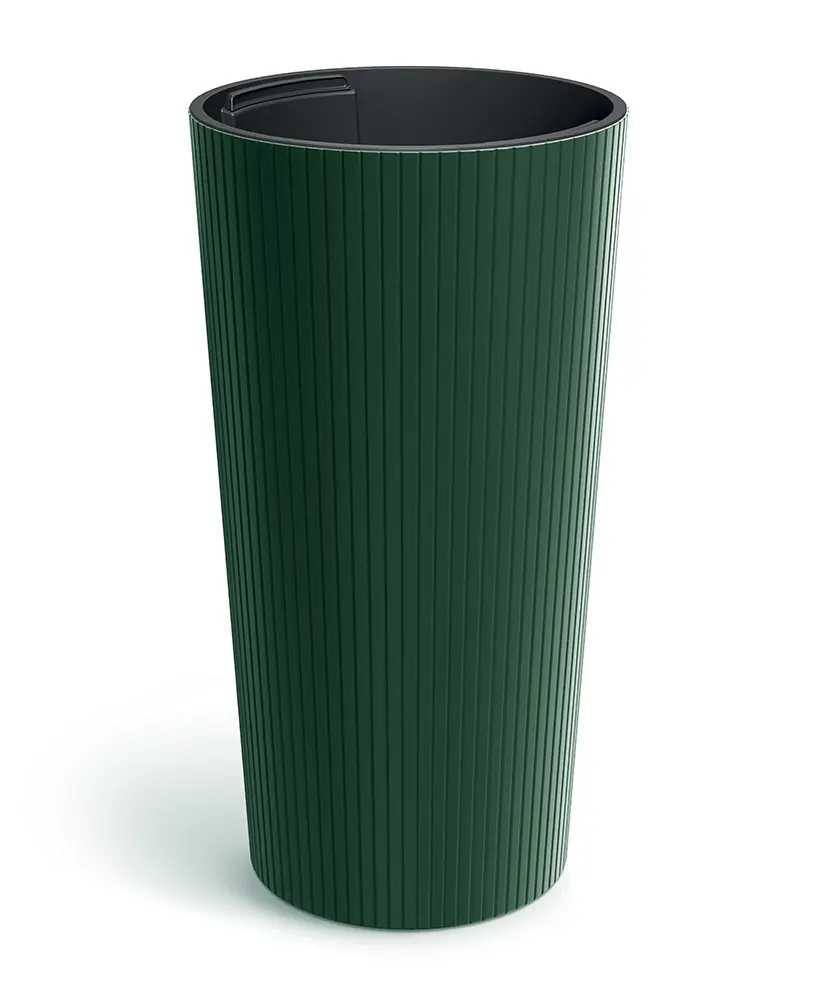 Prosperplast Květináč Lamie Slim zelený, varianta 30 cm